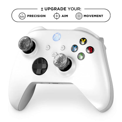 2Pcs Hand Grip Extenders Caps for Xbox Series Game Controller Gamepad Thumb Stick Grips High/Low Rise Covers For Xbox one/One S