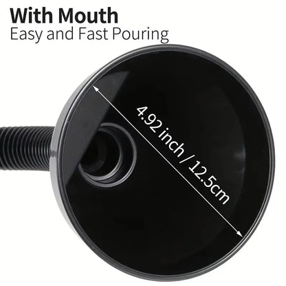 Flexible Oil Changing Funnel Spill Proof Fluid Pouring Tool