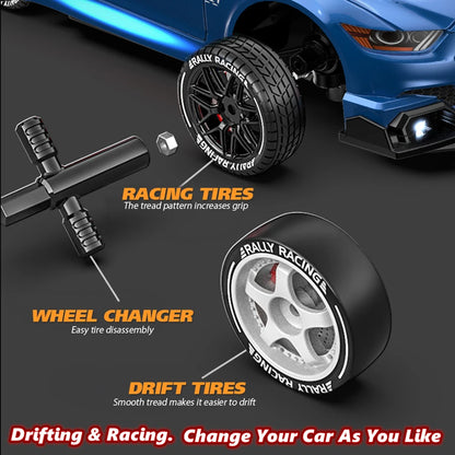 4WD RC Drift Car 1:24 Scale Remote Control Racing