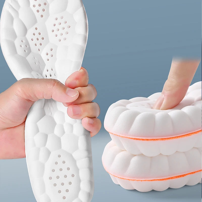 Elastic Latex Sports Insoles Breathable Arch Support Cushion
