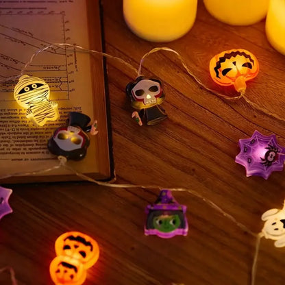 Halloween Battery Light String Autumn Harvest LED Decor