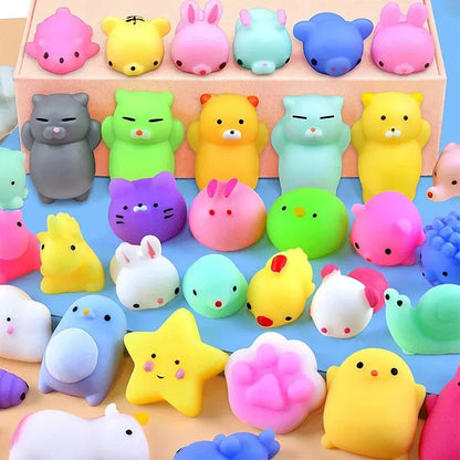 Mini Animal Stress Relief Toys Cute Squishy Party Favors