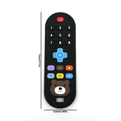 Silicone Baby Teething Remote Toy Infant Control Teether