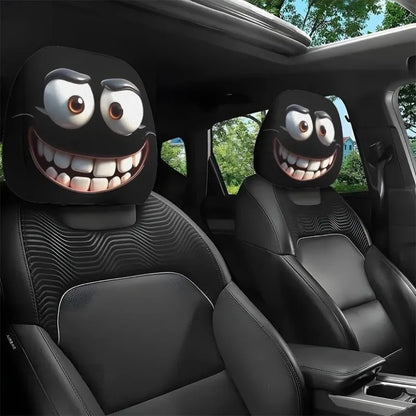 Halloween Car Headrest Covers Decorative Auto Seat Pillowcase