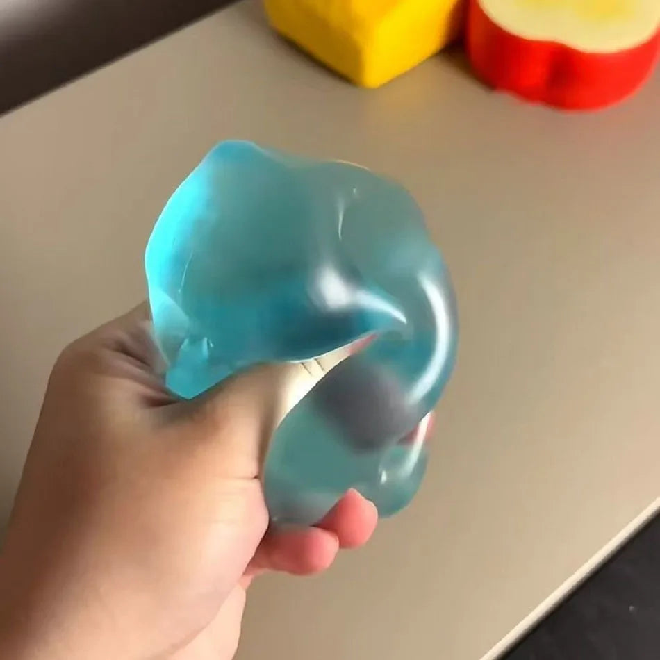 Green Apple Stress Ball Sensory Slow Rebound Squishy