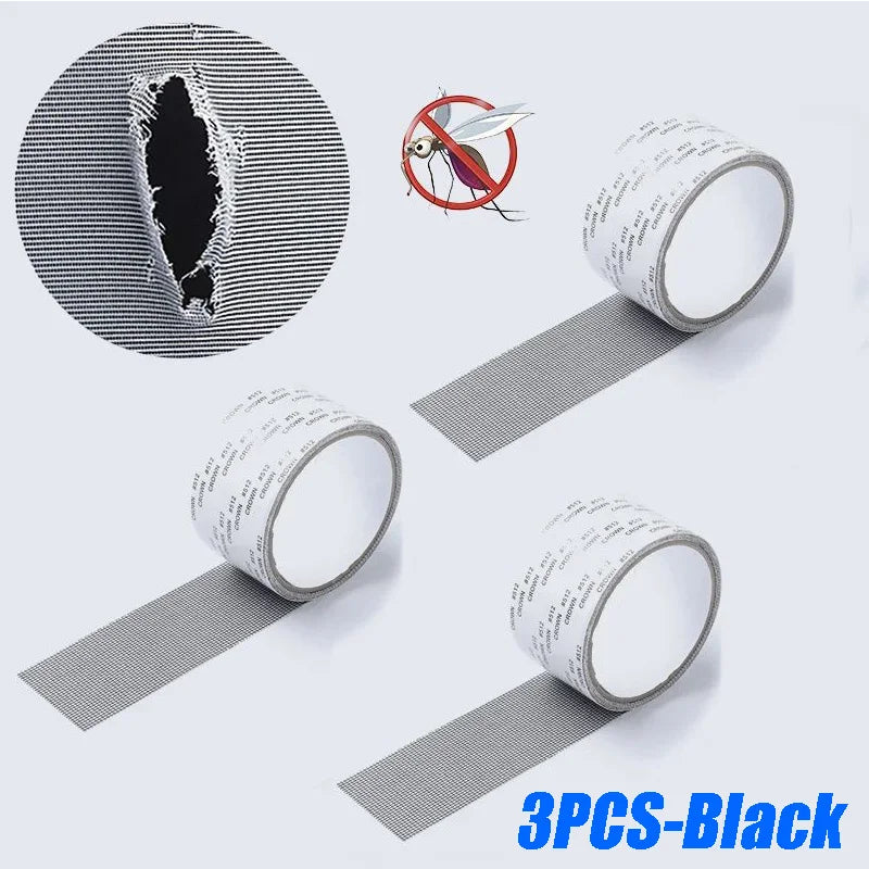 Window Screen Repair Tape Self Adhesive Mesh Patch