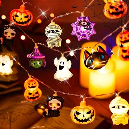 Halloween Battery Light String Autumn Harvest LED Decor
