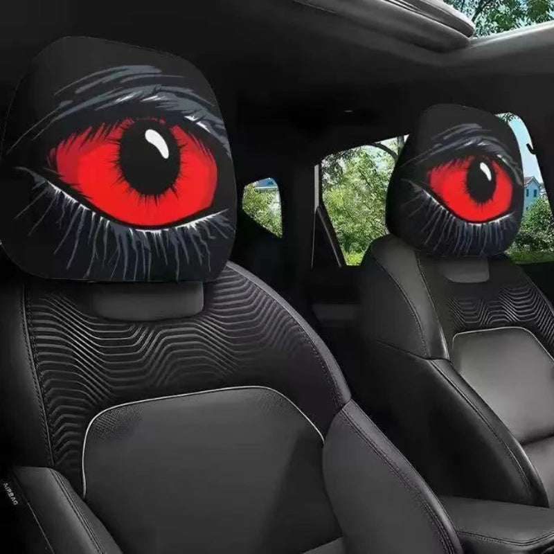 Halloween Car Headrest Covers Decorative Auto Seat Pillowcase