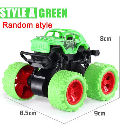 Pull Back Off Road Toy Car 360 Rotation Stunt SUV