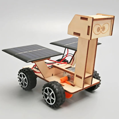 DIY Solar Car Kit 3D Wooden Puzzle STEM Science Experiment