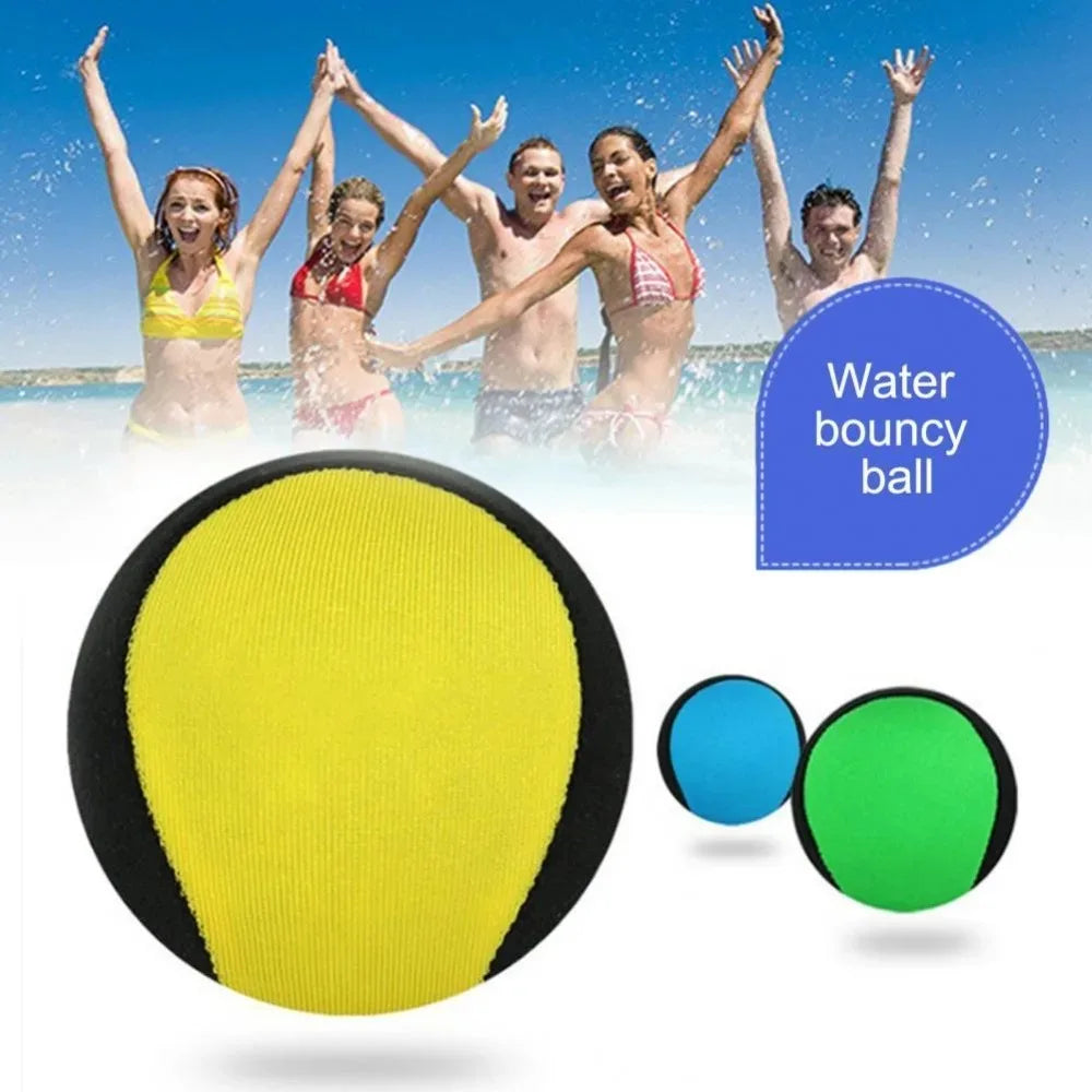Water Bouncing Ball: 5.5cm Elastic Summer Beach Ball Surf Toy