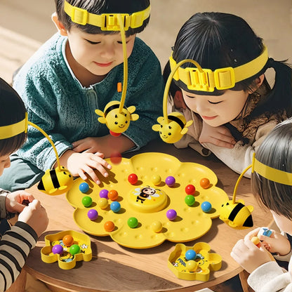Bee Board Game Fishing Toy Interactive Educational Set