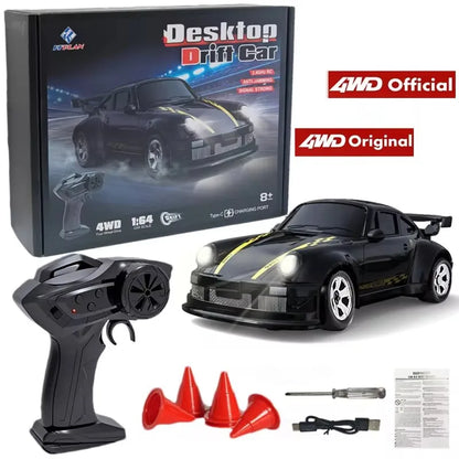 1:64 2.4G RC Drift Car 4WD Remote Control Mini Model