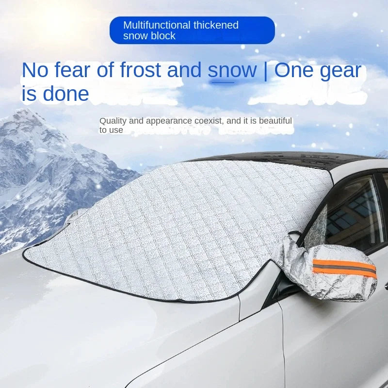 Car Windshield Sunshade Cover Magnetic Snow Protector Guard