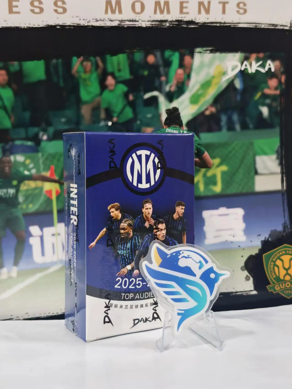 Daka 2025-2026 Trading Cards Top Audience Machester Cuty Juventus Ac Milan Internazionale Milano Football Star Official Box Gift