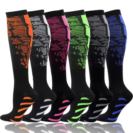 20-30mmHg Compression Socks Nursing Running Flight Travel