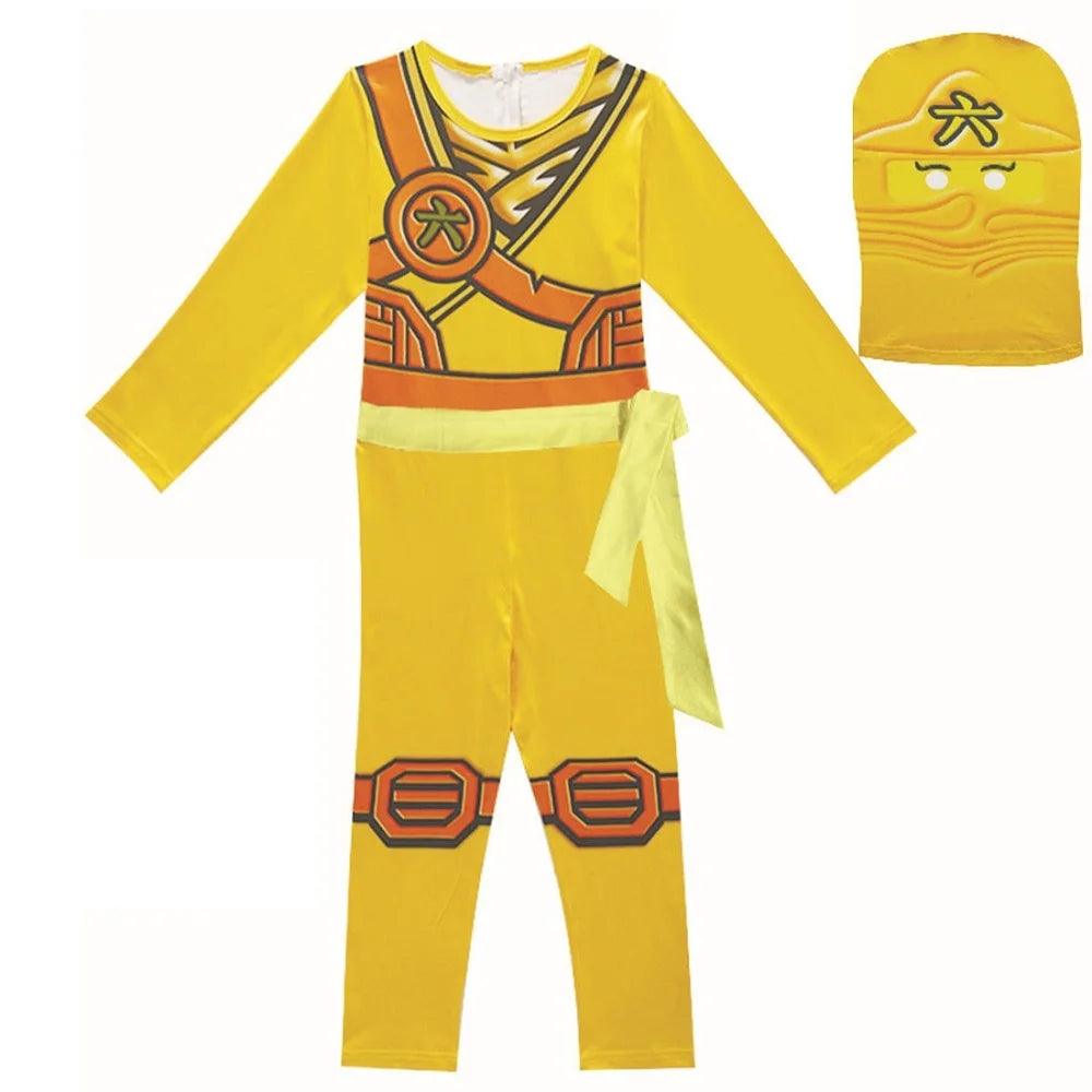 NINJA cosplay costume Jumpsuit Set Halloween Christmas Advanced Latest Ninja Cosplay Costume Party