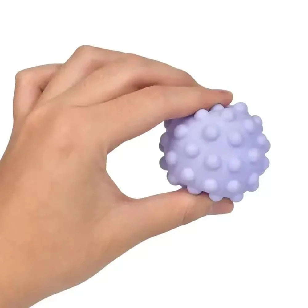 Textured Baby Sensory Ball Set Soft Tactile Massage Balls