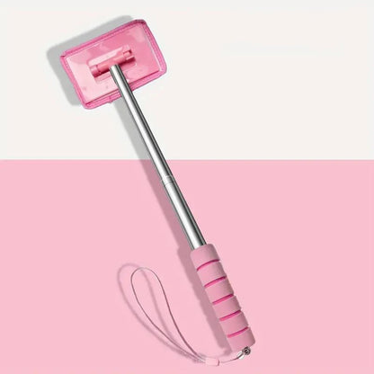 Telescopic Automobile Glass Wiper Scraping Tool Clean Brush