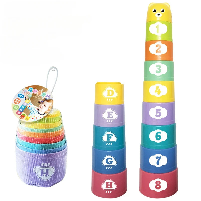 Quick Stacking Speed Cup Game Brain Response Battle