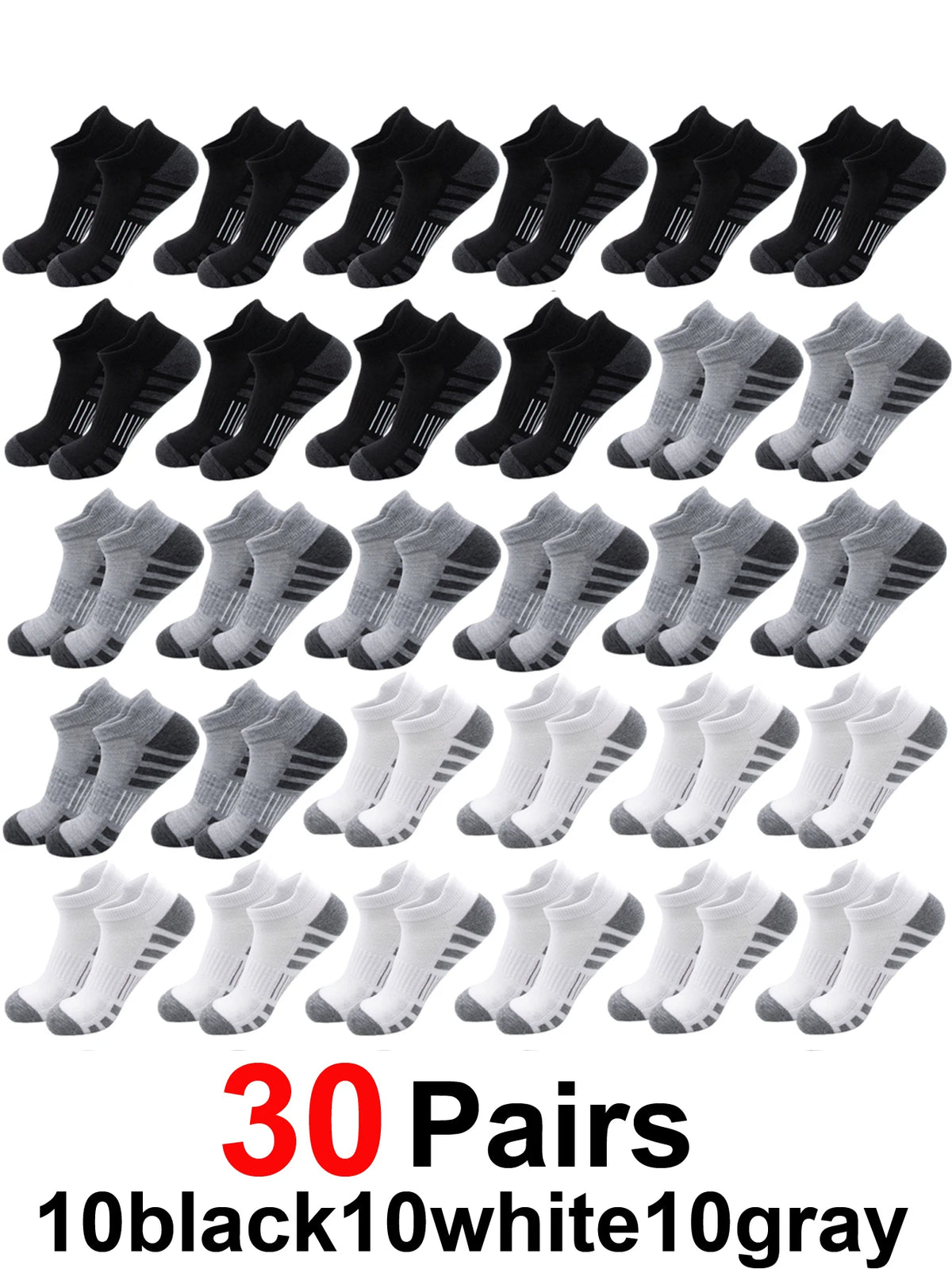 Ankle Athletic Running Socks Cushioned Low Cut Sports