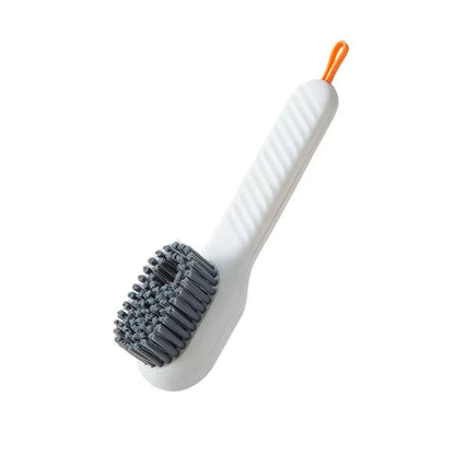 1/2pcs Shoes Brush Automatic Liquid Discharge Multifunction Press Out Shoes Cleaner Soft Bristles Clothes Brushes Cleaning Tool