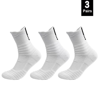 Anti Slip Football Sports Socks Breathable Athletic