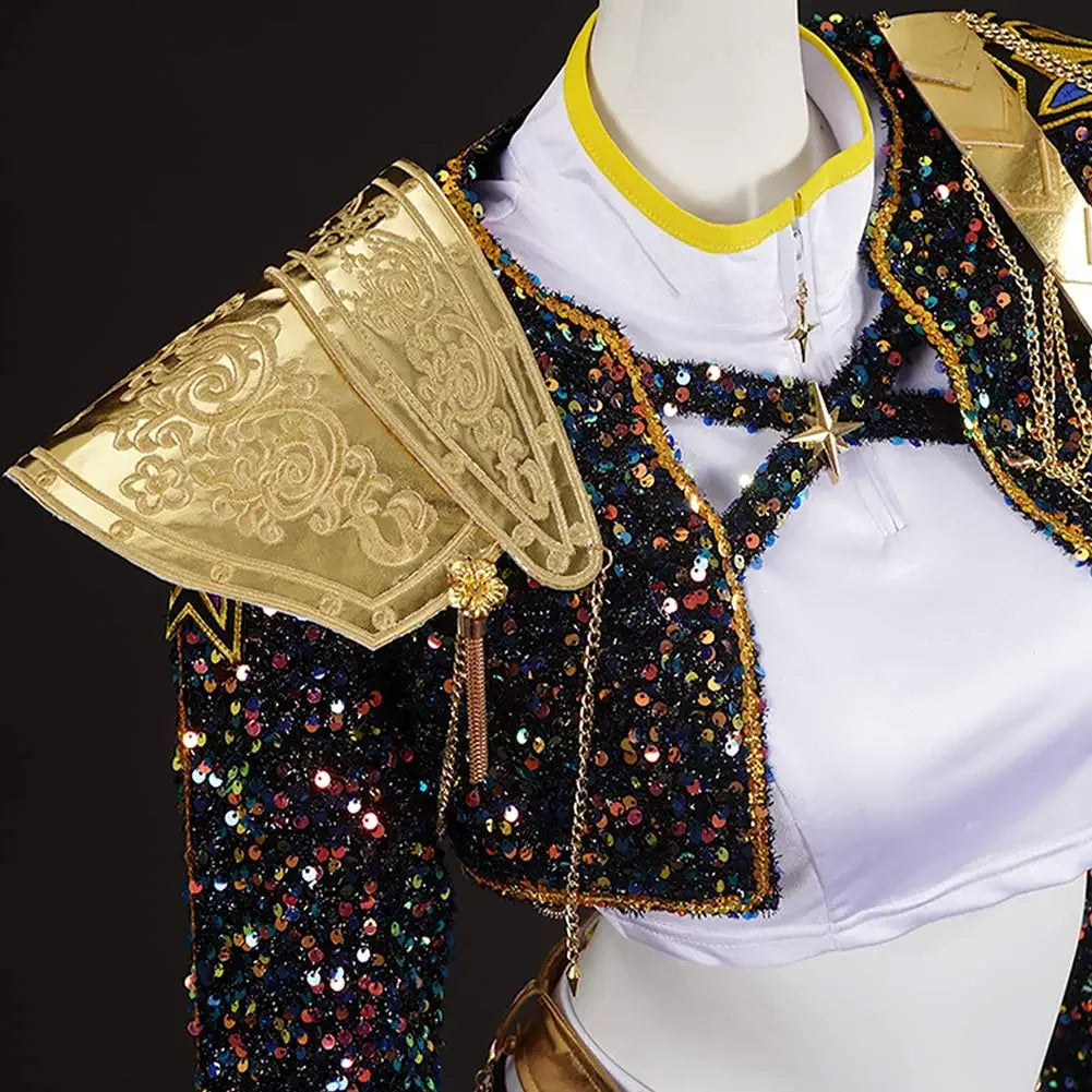 Kids Queen Cosplay Costume Girls Party Uniform Set