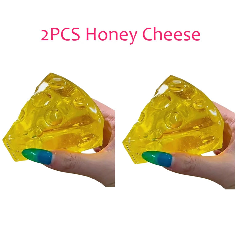 Squishy Honey Cheese Fidget Soft Mochi Sensory Toy