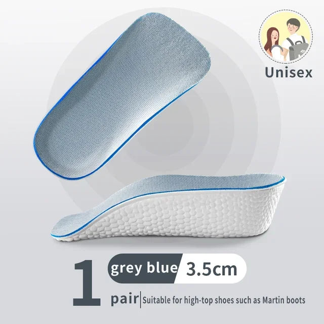 Invisible Height Increase Insoles Concealed Heel Lift Inserts