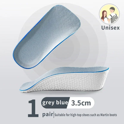 Invisible Height Increase Insoles Concealed Heel Lift Inserts