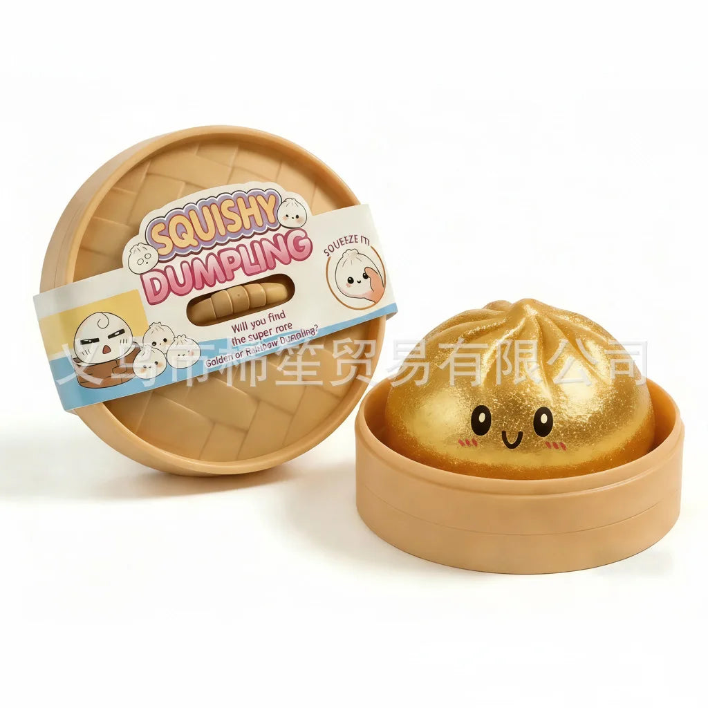 Glitter Dumpling Squishy Toy Sensory Stress Relief