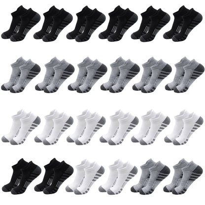 Ankle Athletic Running Socks Cushioned Low Cut Sports