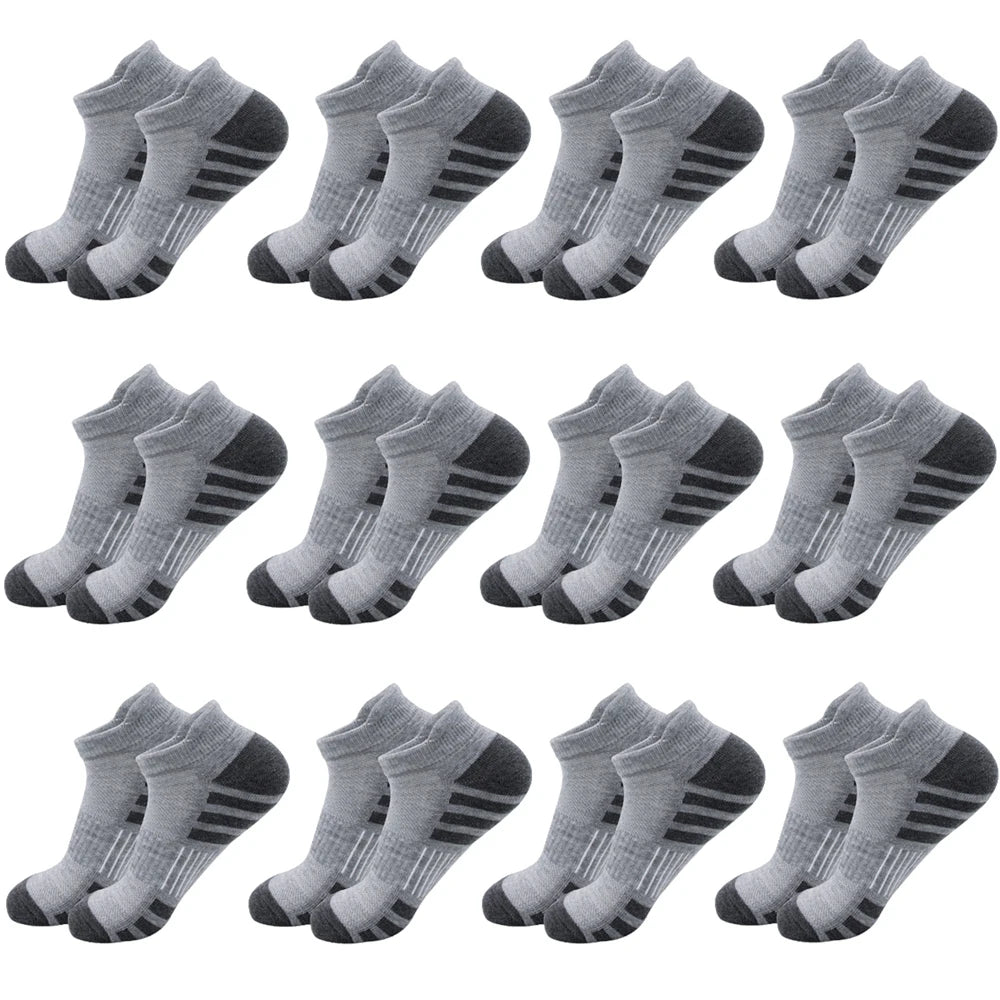 Ankle Athletic Running Socks Cushioned Low Cut Sports