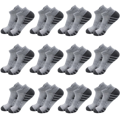 Ankle Athletic Running Socks Cushioned Low Cut Sports