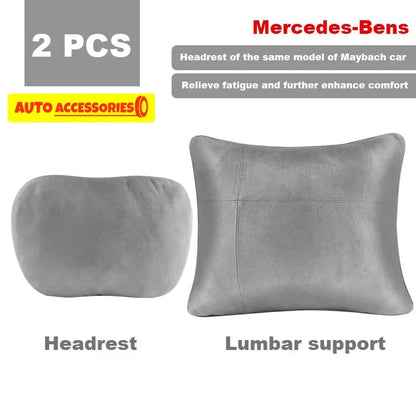 Car Headrest Neck Pillow Soft Driving Seat Cushion