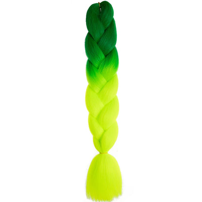 24 Inch Jumbo Braiding Hair Synthetic Afro Ombre Extensions