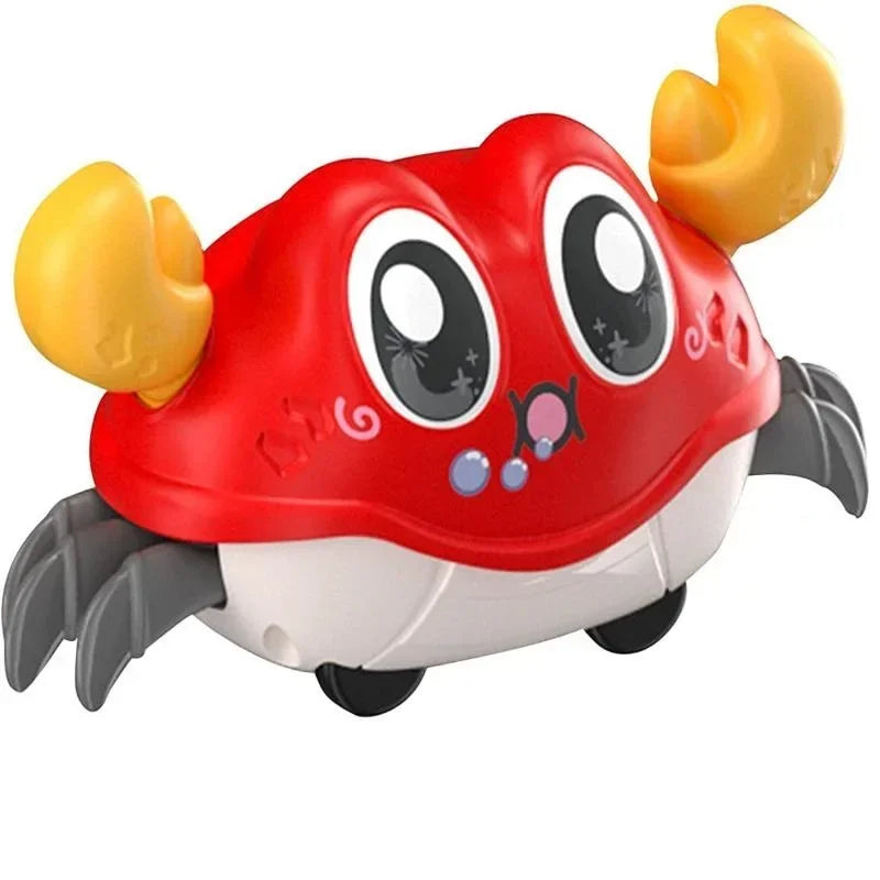 Crawling Crab Baby Sensory Toy Pull Back Walking Crab
