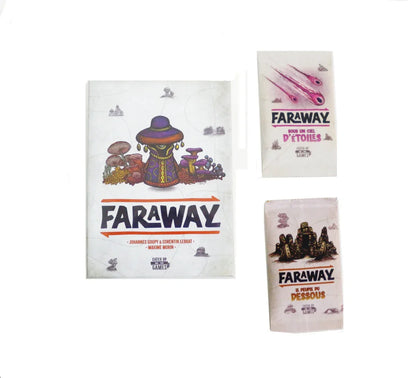 Faraway Board Game 2-6 Players Party Funny Table Game Friends Entertainment Strategy Cards Game - PEOPLE FROM BELOM Expansion