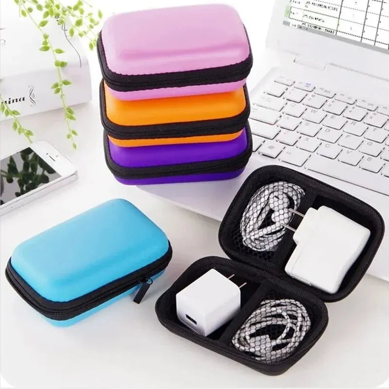 Portable Travel Cable Organizer Electronics Storage Bag