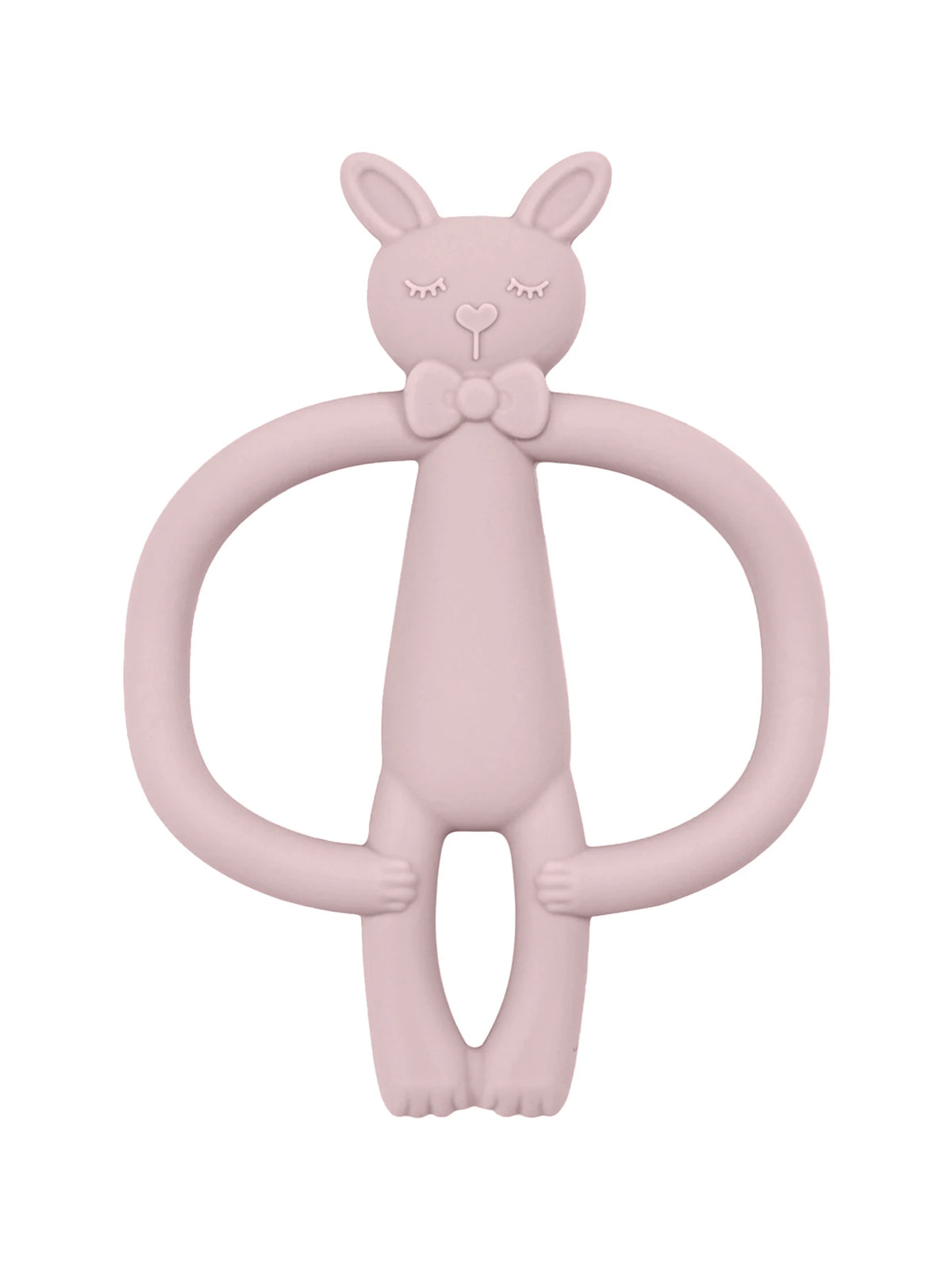 Silicone Rabbit Baby Teether Toy Infant Nursing Chew