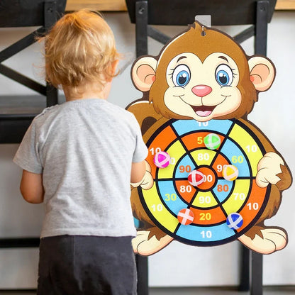 Dart Board Baby Toy Sticky Ball Target Game