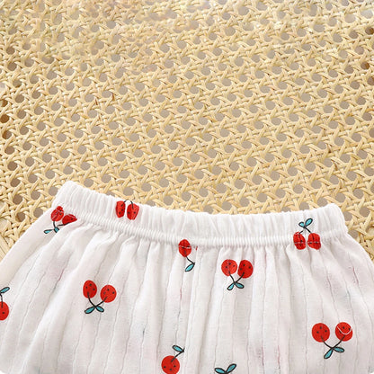 Baby Cotton Long Sleeve Pajamas Set Toddler Autumn