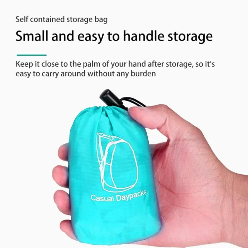 Ultralight Folding Waterproof Daypack Portable Packable Travel Backpack