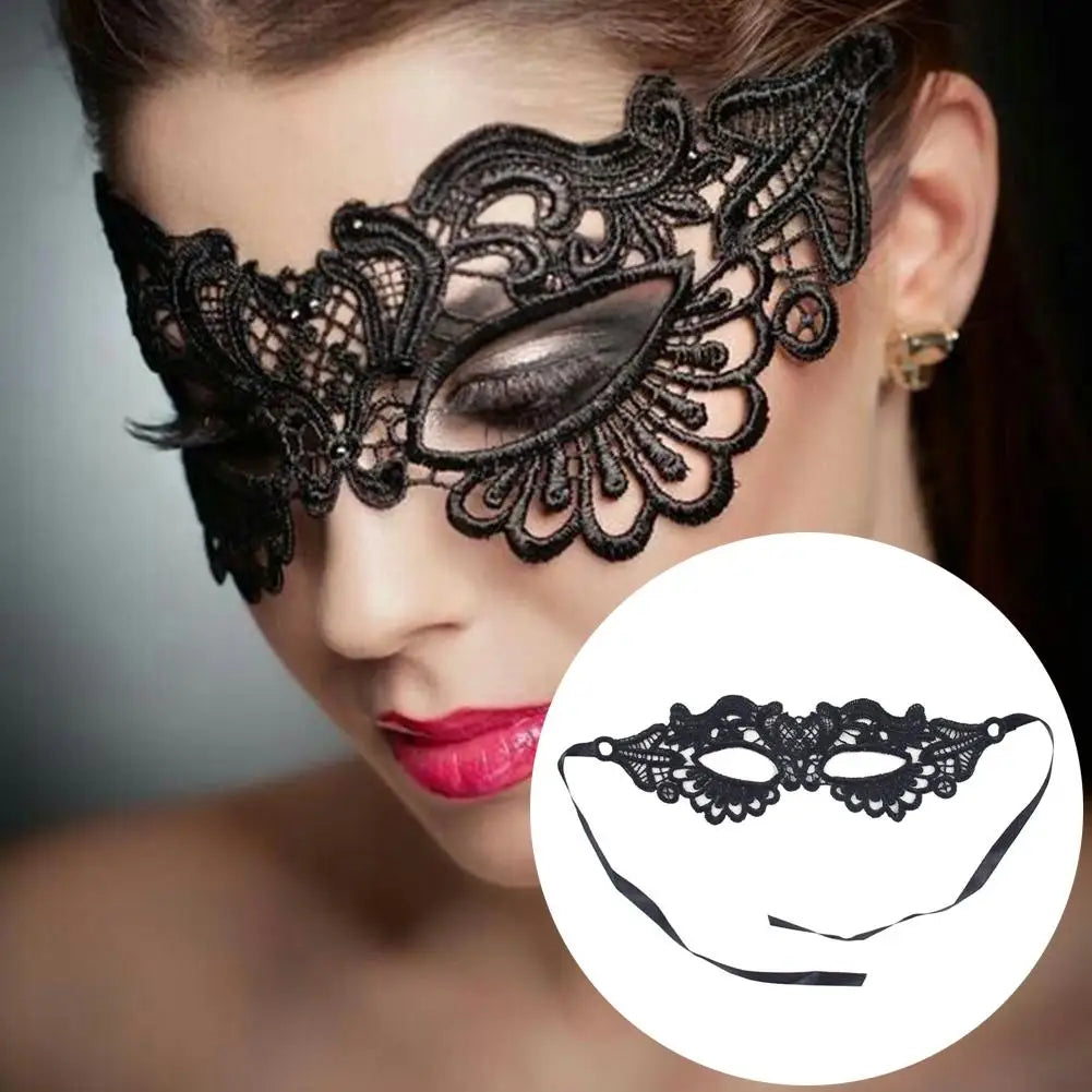 Lace Masquerade Eye Mask Women Hollow Party Costume