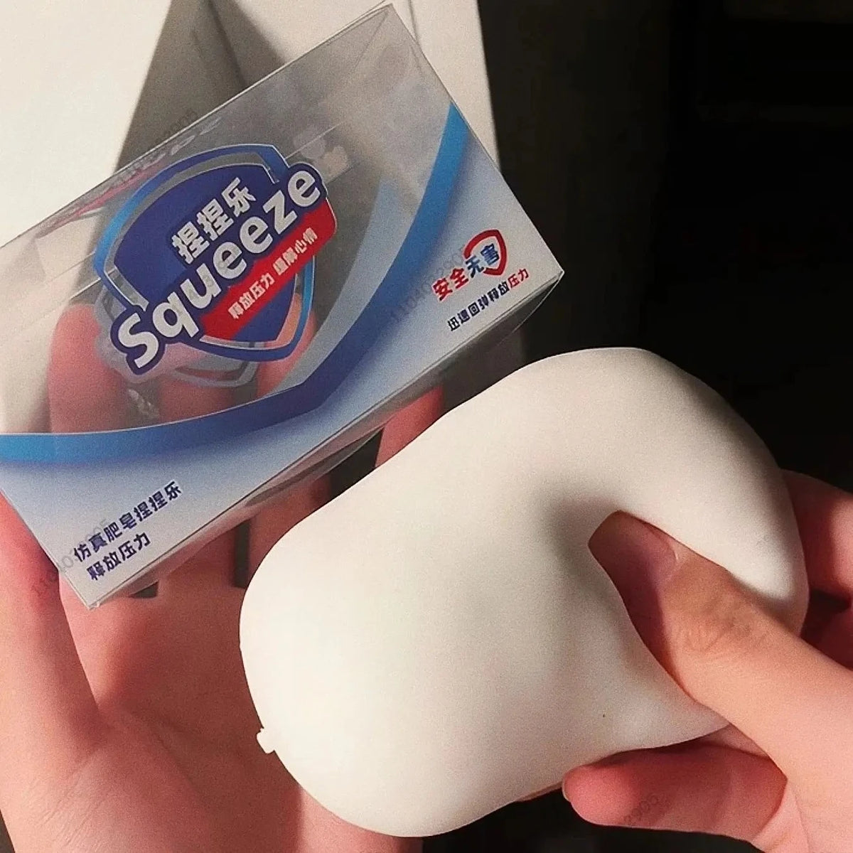 Crunchy Soap Ball Squishy Toy ASMR Sensory Stress Relief