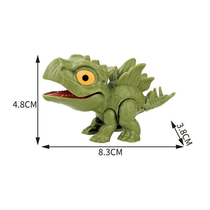 Jurassic Finger Dinosaur Triceratops Tyrannosaurus Model