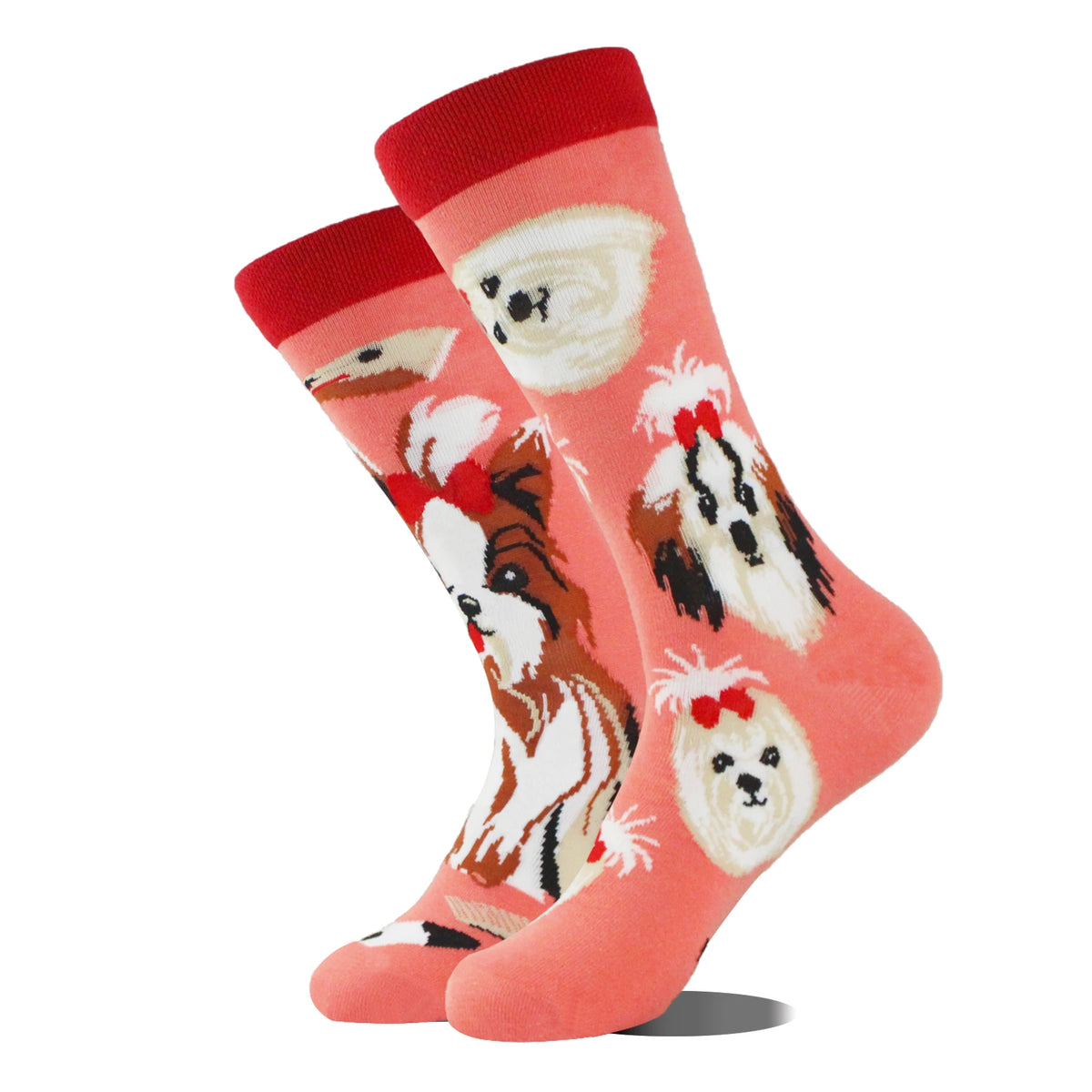 Novelty Dinosaur Crew Skateboard Socks Funny Men