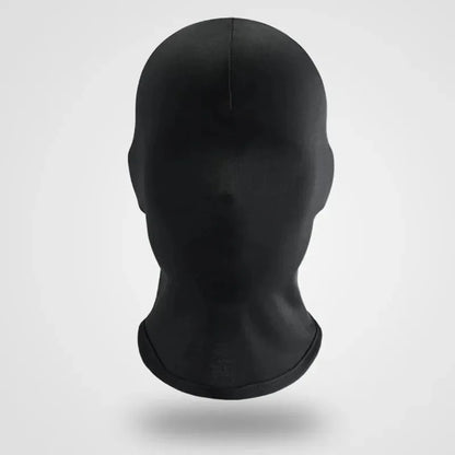 Black Full Face No Hole Cover Hat Women Men   Cs Balaclava Cap Sun Uv Protection Bike Motorcycle Multi-Hole Ski Mask