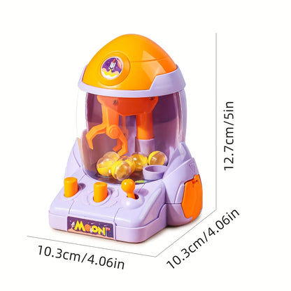 Space Rocket Arcade Claw Game Ball Grabber Machine Toy